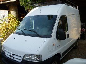 Service avec fourgon